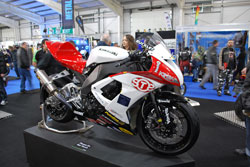 Over 25,000 people at the Scottish Bike Show recently got to view the OTSS Kawasaki Superbike first hand