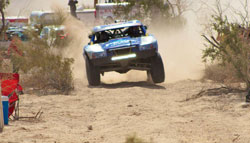 Bryce Menzies finished the race at San Felipe only four seconds ahead of the second place driver.