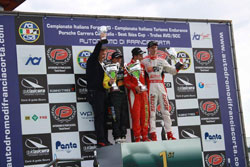 Finding the podium in only his second race of the season was a tremendous boast for the young California racer. 