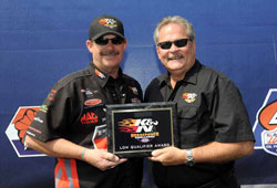 Mike Edwards also took the Low Qualifier Award