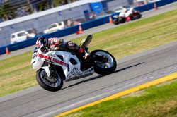 MJM rider, Roger Hayden, began the 2012 season with two podium finishes at the Daytona International Speedway.