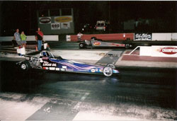 Rochelle raced her K&N sponsored half-scale dragster in the Junior Lightning Class and won the 2010 NHRA Oregon State Championship.