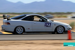 Red Lion Motorsports sponsors two NASA series cars including a 2006 Nissan Sentra SE-R Spec V and a 2000 Integra Type-R.