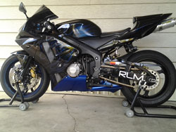 Red Lion Motorsports also has an interest in cycles, and in turn sponsors this 2003 Honda CBR 600-RR.