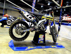 Jarred Browne's K&N supported bike was ready to go and once the nagging injuries heal, so will be Browne. Photo by Vurbmoto.