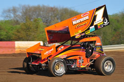 For the 2010 campaign Pursell will be driving his own orange number one car.