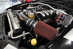 This custom 2006 Pontiac GTO has K&N air intake 63-3053
