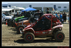 Steve Bucaro is prepared to compete against drivers in classes sporting larger and faster buggies.