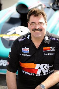 NHRA Super Gas Racer Steve Williams