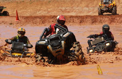 JW Otwell earned a third place finish in the Pro A Class on a Polaris Sportsman 850.