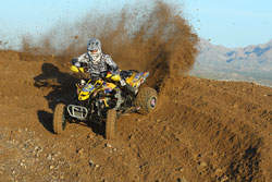 Josh Frederick at Cahuilla Creek in round 6 of the 2010 WORCS series.