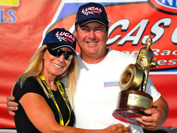 Two NHRA events and two Super Gas wins, that's quite a way to start of the season.