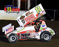 Tim Allison and his crew recently earned a podium spot at the Waynesfield Raceway, at Waynesfield, Ohio