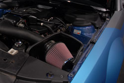 SEMA featured 2005 Ford Mustang has a K&N Air Intake system