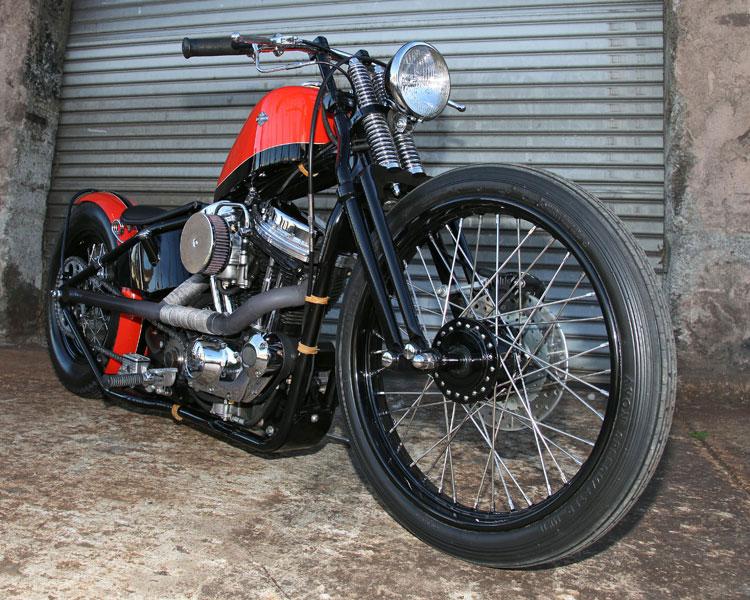 K N Employee Takes Trophy At 2011 Grand National Roadster Show For His Custom Sportster Bobber