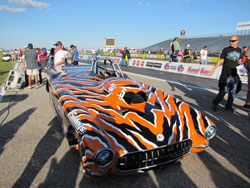 Phillips said this 1958 Corvette Roadster did exactly what it was supposed to do in every run at the Motorplex.