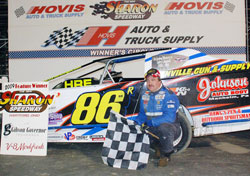 Driver and team owner Rob Curtis says that winning the 2009 Sharon Speedway Modified title is definitely the high point of his race career thus far.